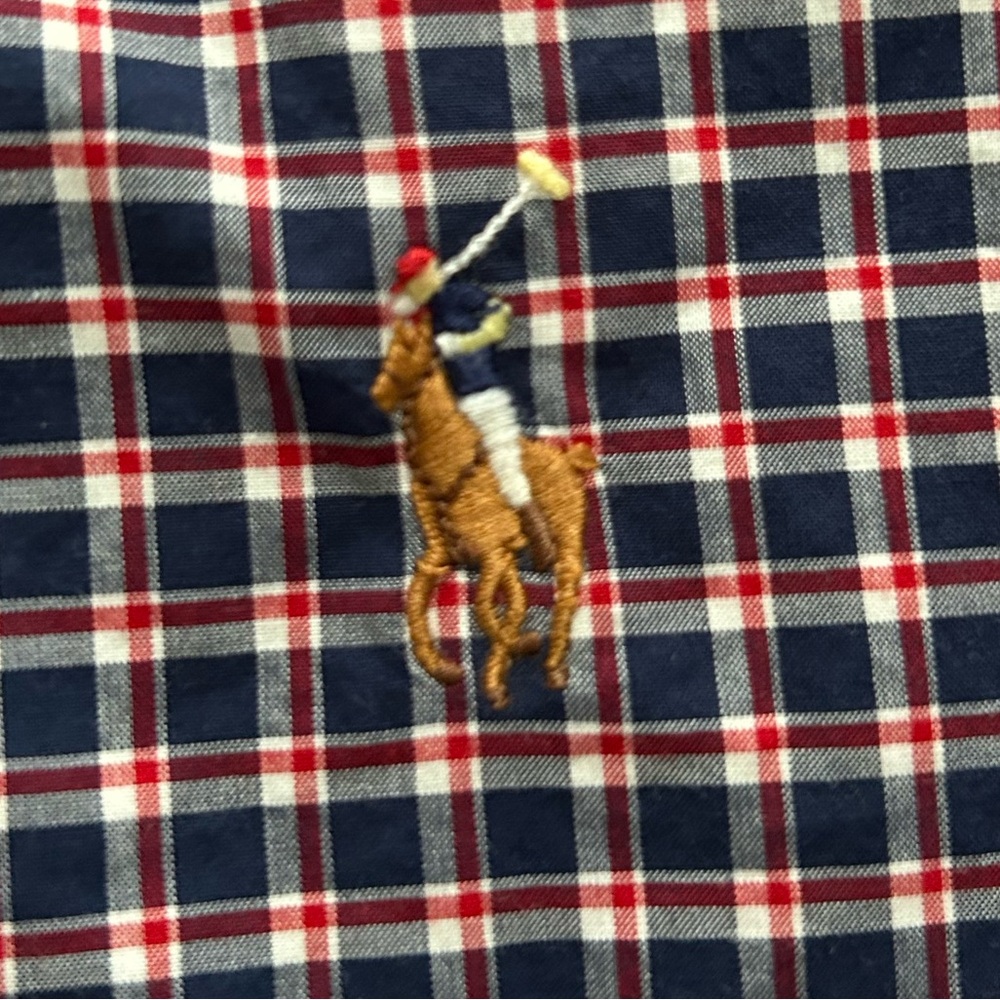 Polo Ralph Lauren Men's Poplin 100% Cotton Stretch Button Down Shirt Size Small - Picture 2 of 5